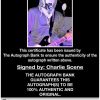 Charlie Scene proof of signing certificate