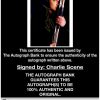 Charlie Scene proof of signing certificate