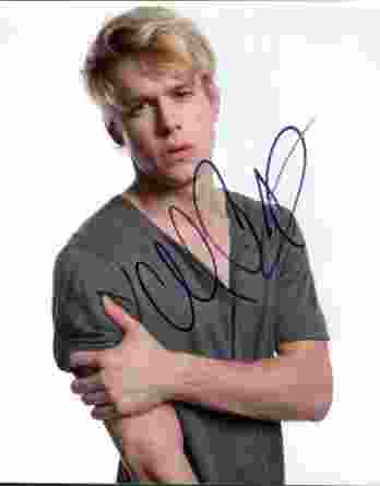 Chord Overstreet authentic signed 8x10 picture
