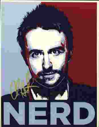 Chris Hardwick authentic signed 8x10 picture