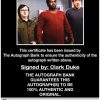Clark Duke proof of signing certificate