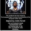 Colin Farrell proof of signing certificate