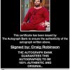 Craig Robinson proof of signing certificate