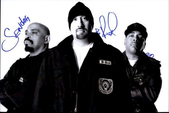 Cypress Hill authentic signed 8x10 picture