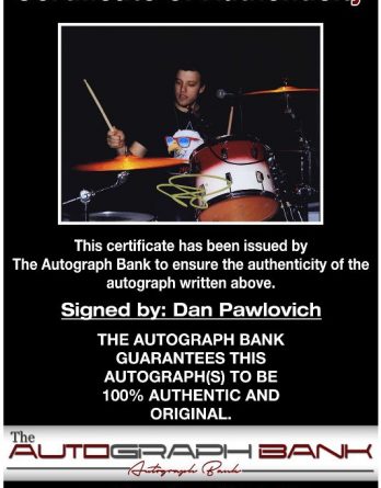 Dan Pawlovich proof of signing certificate