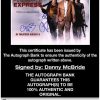 Danny McBride proof of signing certificate