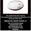 Dante Fowler proof of signing certificate