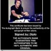 Diplo authentic proof of signing certificate