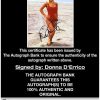 Donna D'Errico proof of signing certificate