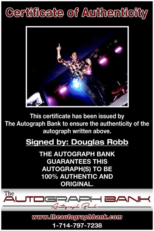 Douglas Robb proof of signing certificate