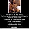 Emma Caulfield proof of signing certificate