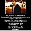 Enrique Iglesias proof of signing certificate