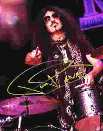 Frankie Banali authentic signed 8x10 picture
