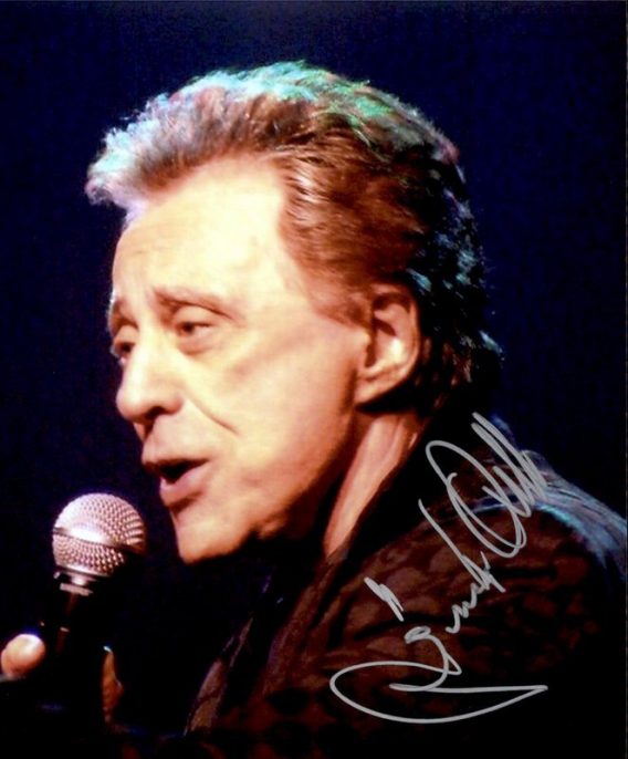 Frankie Valli authentic signed 8x10 picture