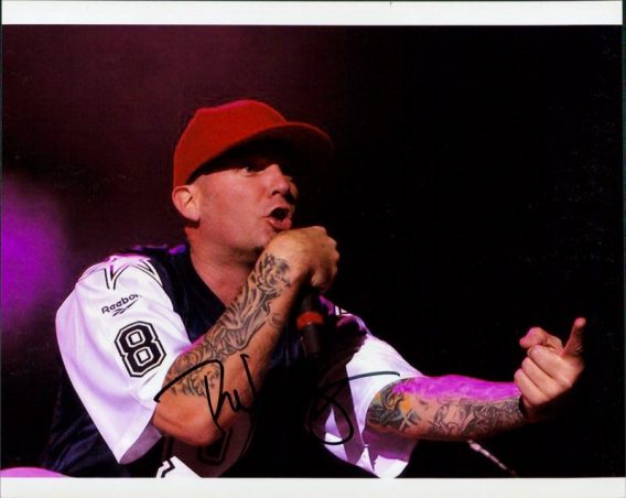 Fred Durst authentic signed 8x10 picture