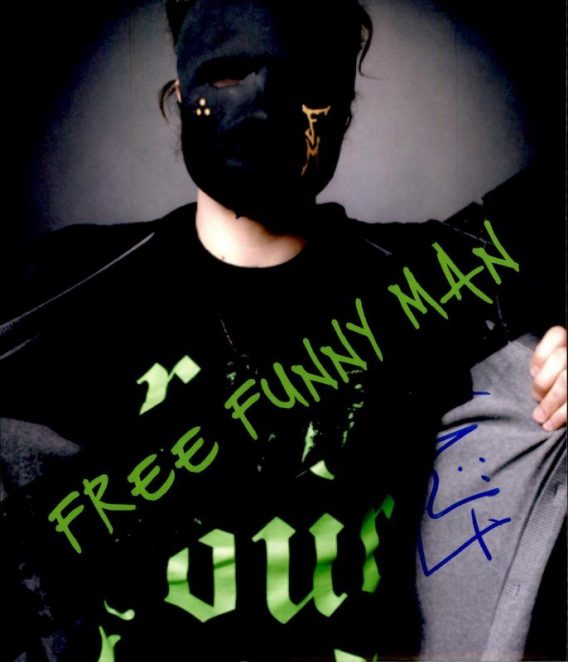 Funny Man authentic signed 8x10 picture