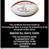 Garry Cobb proof of signing certificate