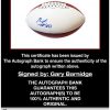 Gary Barnidge proof of signing certificate