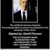 Geoff Pierson proof of signing certificate