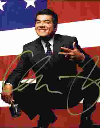George Lopez authentic signed 8x10 picture