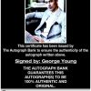 George Young proof of signing certificate