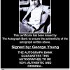 George Young proof of signing certificate