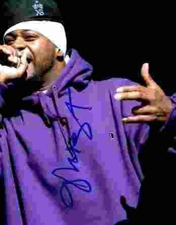 Ghostface Killah authentic signed 8x10 picture