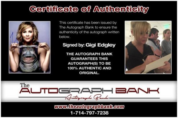 Gigi Edgley proof of signing certificate