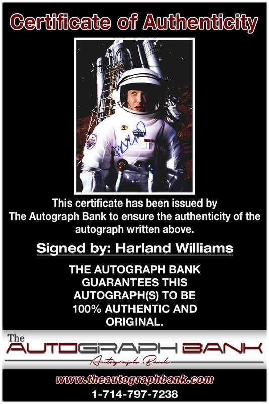 Harland Williams proof of signing certificate