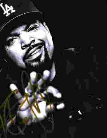 Ice Cube authentic signed 8x10 picture