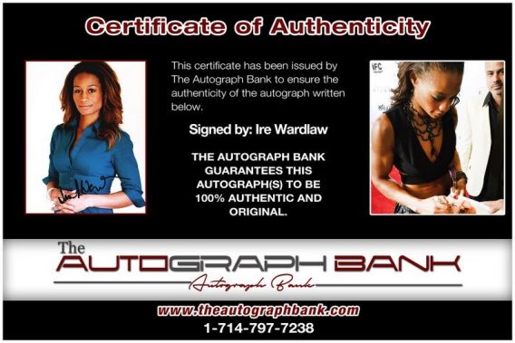 Ire Wardlaw proof of signing certificate