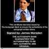 James Marsden proof of signing certificate