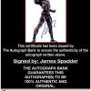 James Spader proof of signing certificate