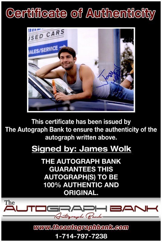 James Wolk proof of signing certificate