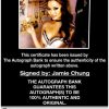 Jamie Chung proof of signing certificate