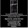 Jamie Dornan proof of signing certificate