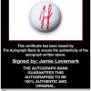 Jamie Lovemark proof of signing certificate