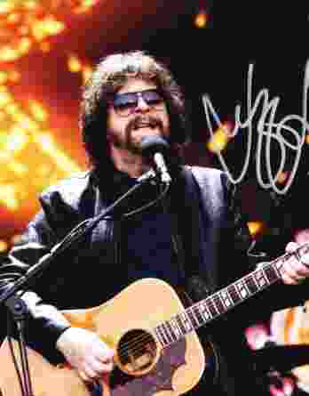 Jeff Lynne authentic signed 8x10 picture