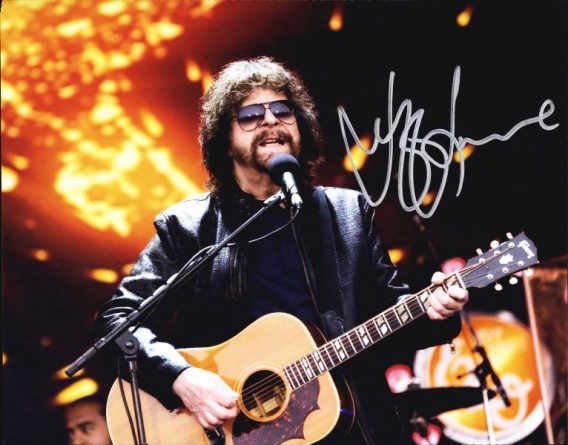 Jeff Lynne authentic signed 8x10 picture