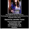 Jennifer Taylor proof of signing certificate