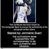 Jermaine Dupri proof of signing certificate