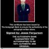 Jesse Ferguson proof of signing certificate