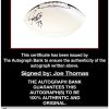 Joe Thomas proof of signing certificate