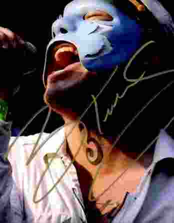 Johnny 3 Tears of Hollywood Undead authentic signed 8x10 picture