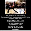 Jon Levin proof of signing certificate