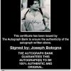Joseph Bologna proof of signing certificate