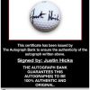 Justin Hicks proof of signing certificate