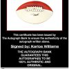 Karlos Williams proof of signing certificate