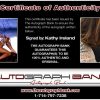 Kathy Ireland proof of signing certificate