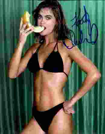 Kathy Ireland authentic signed 8x10 picture